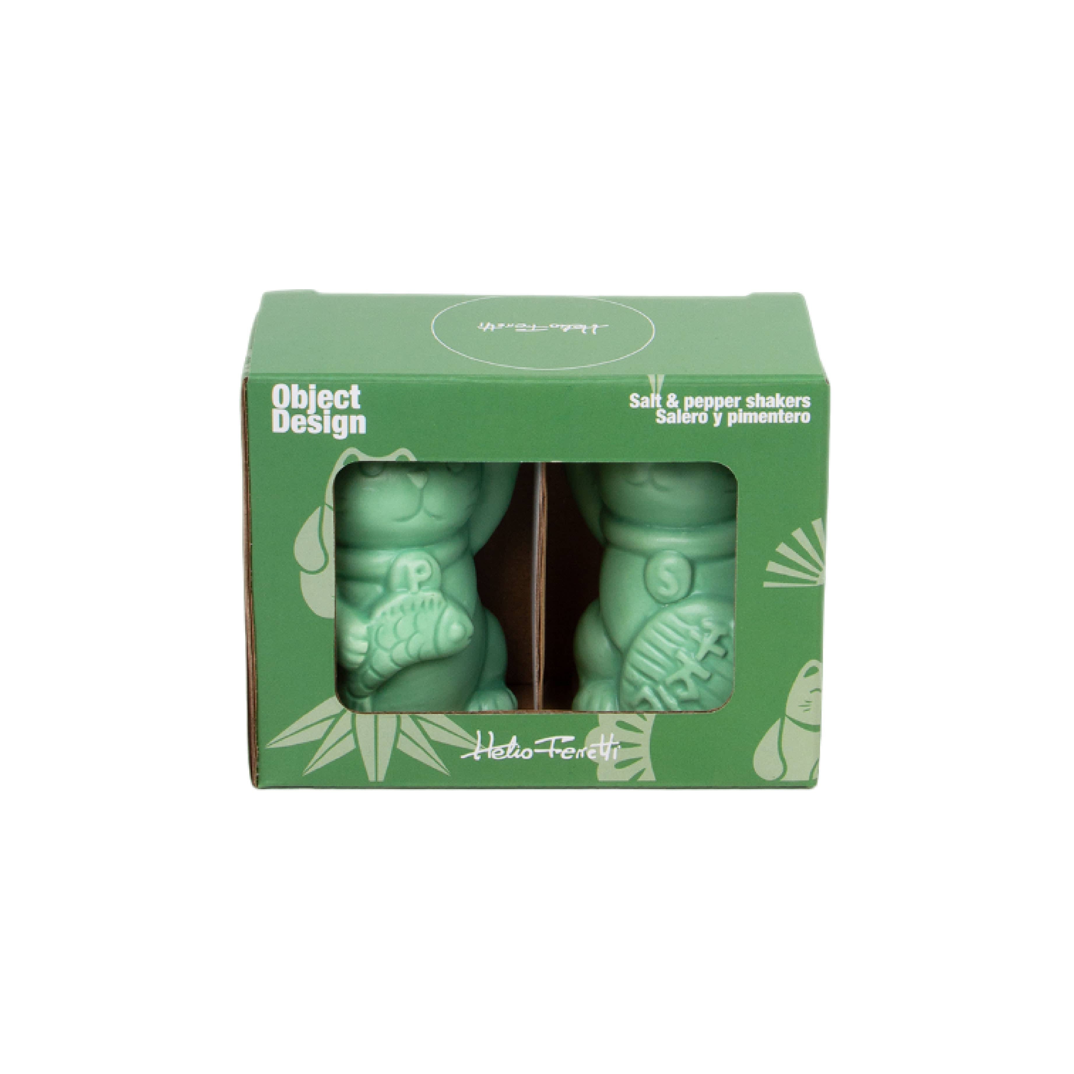 Lucky Cat Salt & Pepper Shaker Set