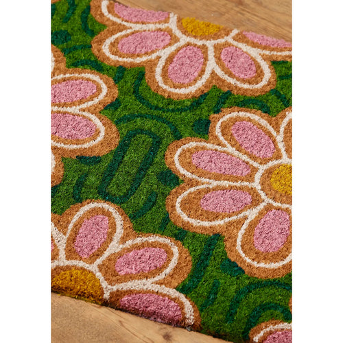 Daisy Coir Doormat