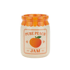Peach Jam Jar Vase
