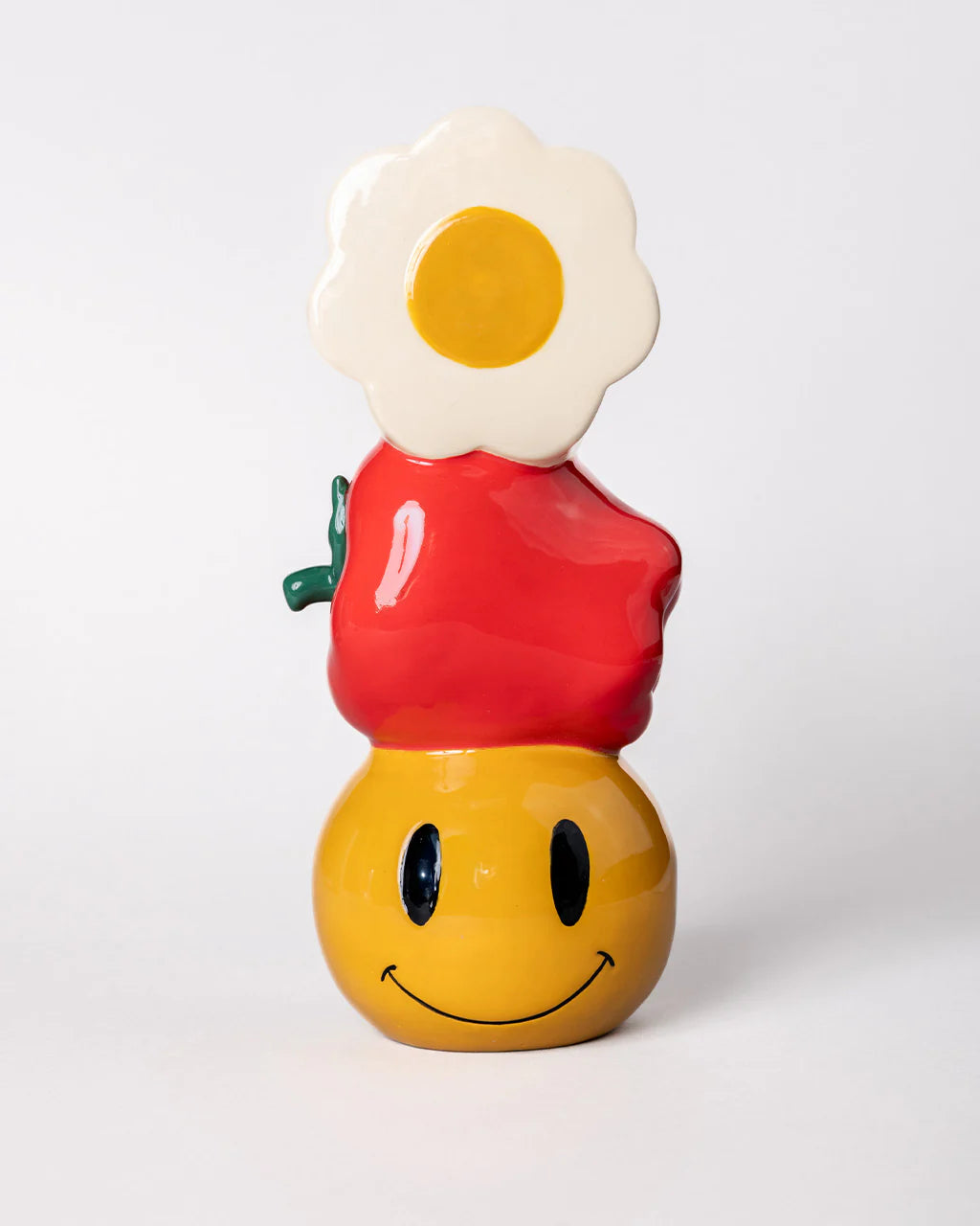 Smiley Stack Vase