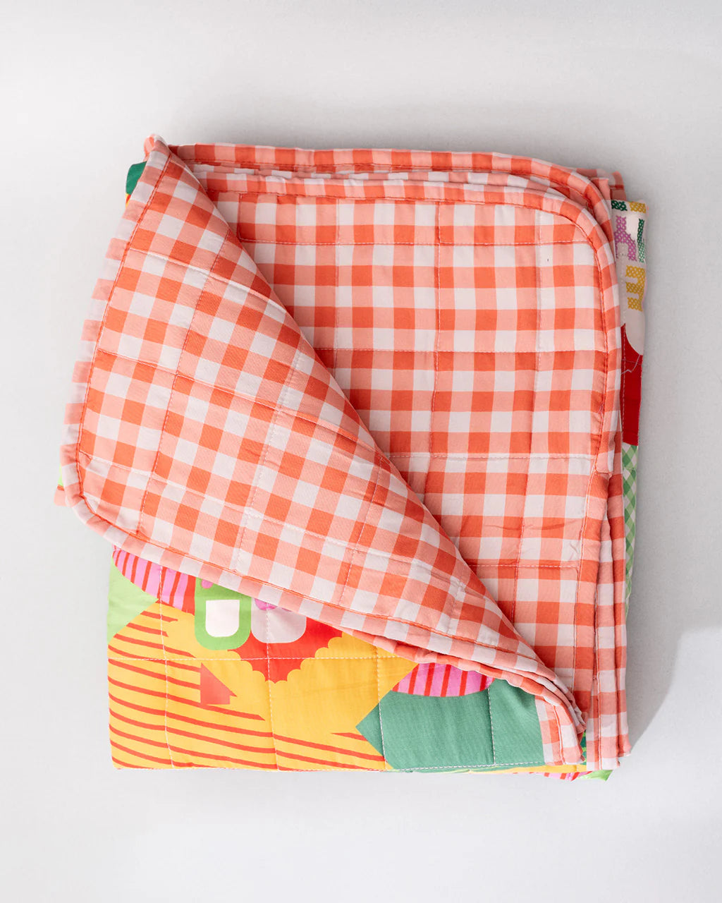 Places and Faces - Quilted Blanket
