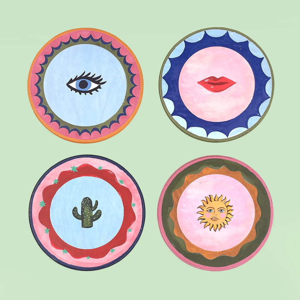 Eleanor Bowman Icon Corked Coasters - Set of 4
