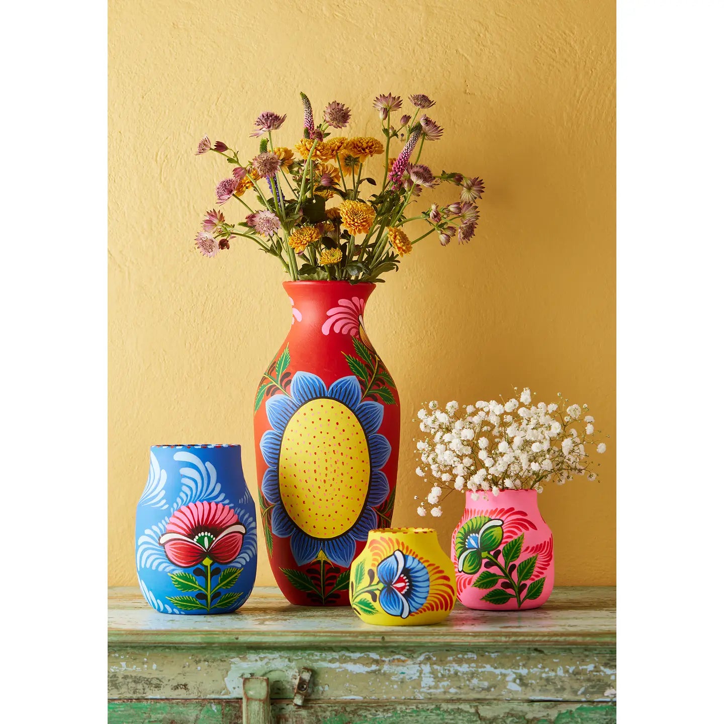 Hand painted Shapla Planter - Small