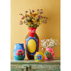 Hand painted Shapla Planter - Medium
