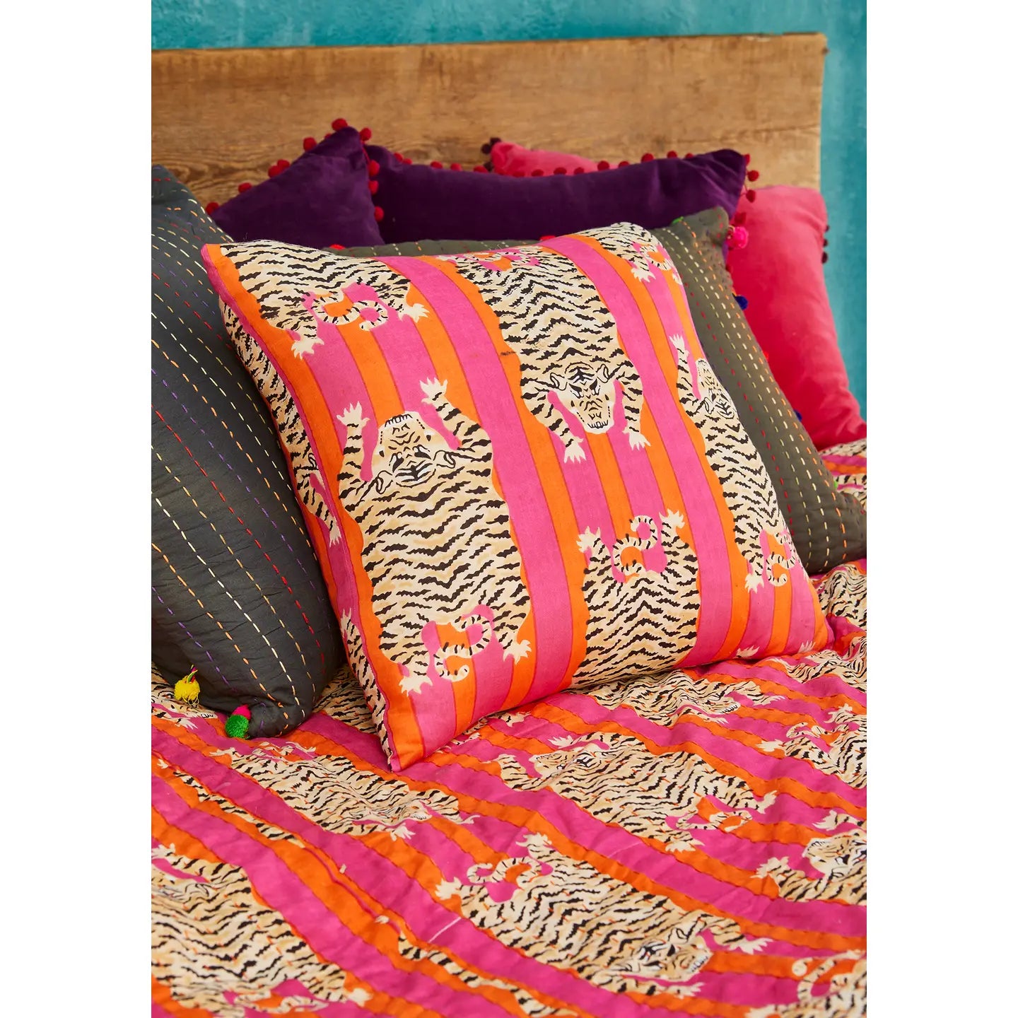Tiger Stripe Cushion Cover