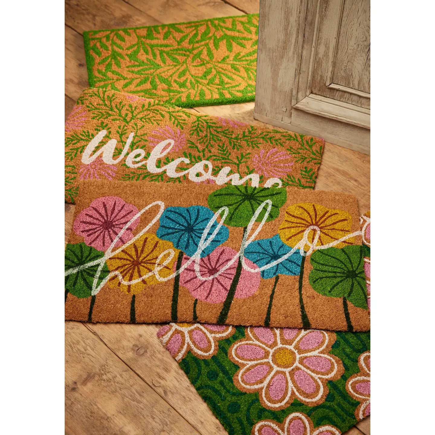 Daisy Coir Doormat