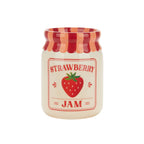 Strawberry Jam Jar Vase