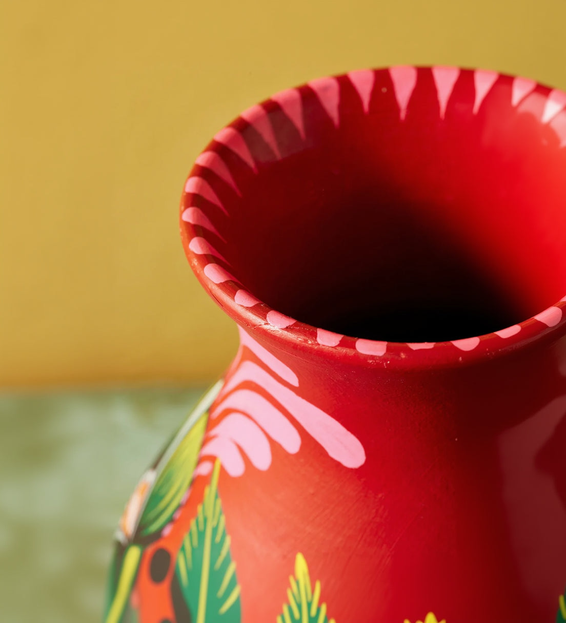 Hand painted Shapla Planter - Large