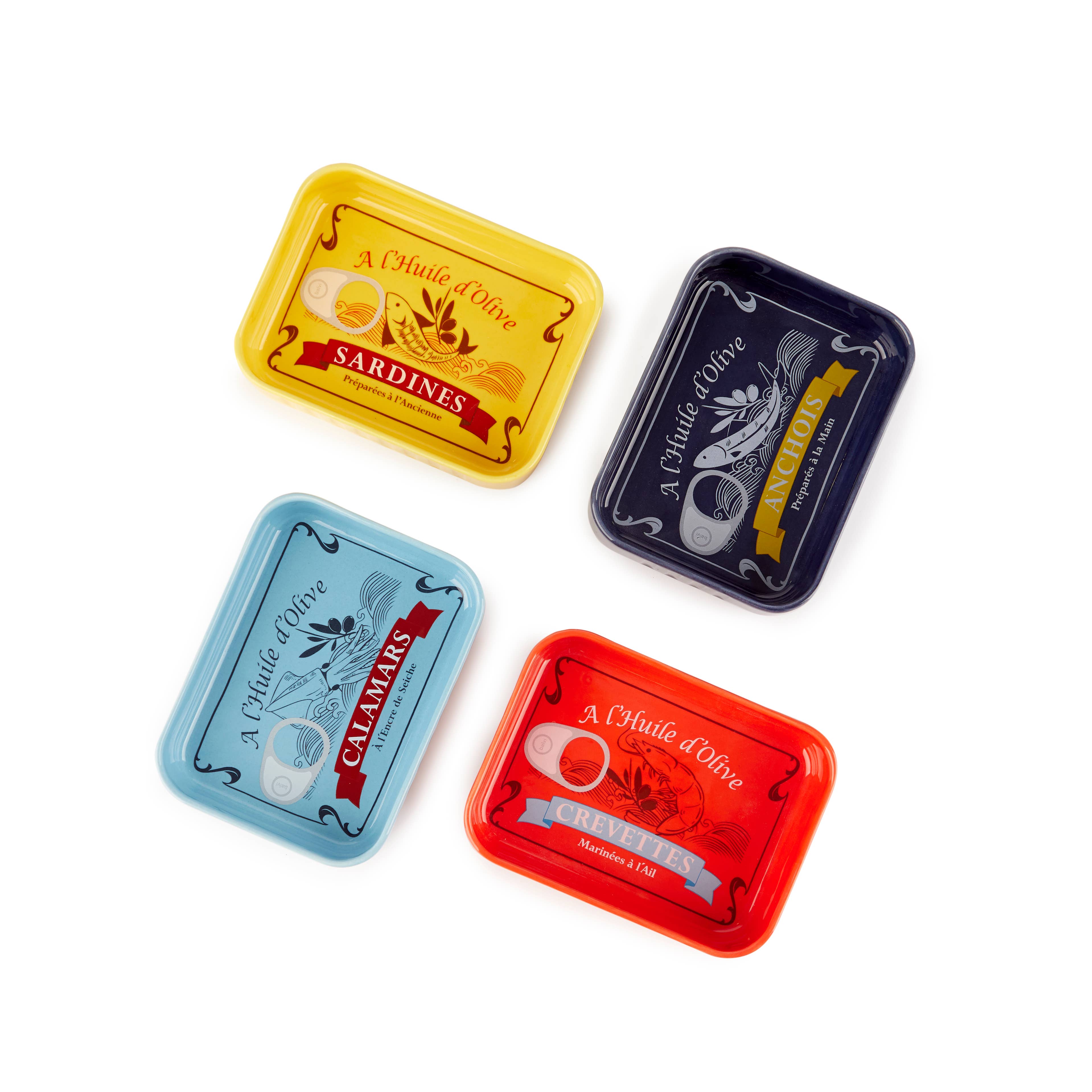 Conserverie Snack Dish Set - Set of 4