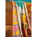 Vintage Kantha Patchwork Throw