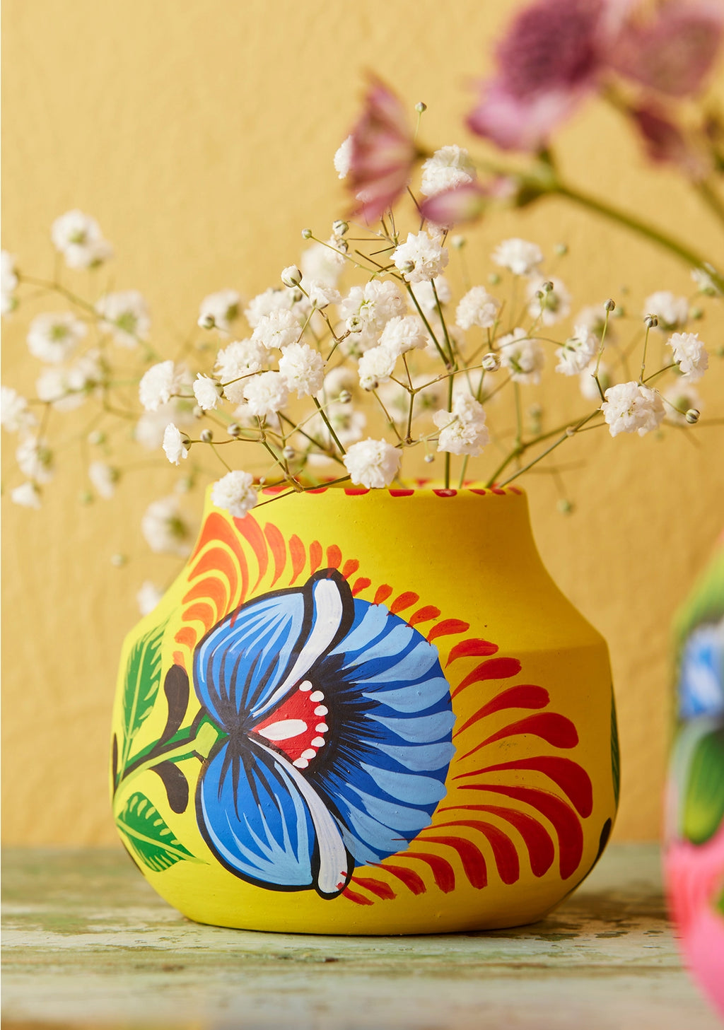 Hand painted Shapla Planter - Small